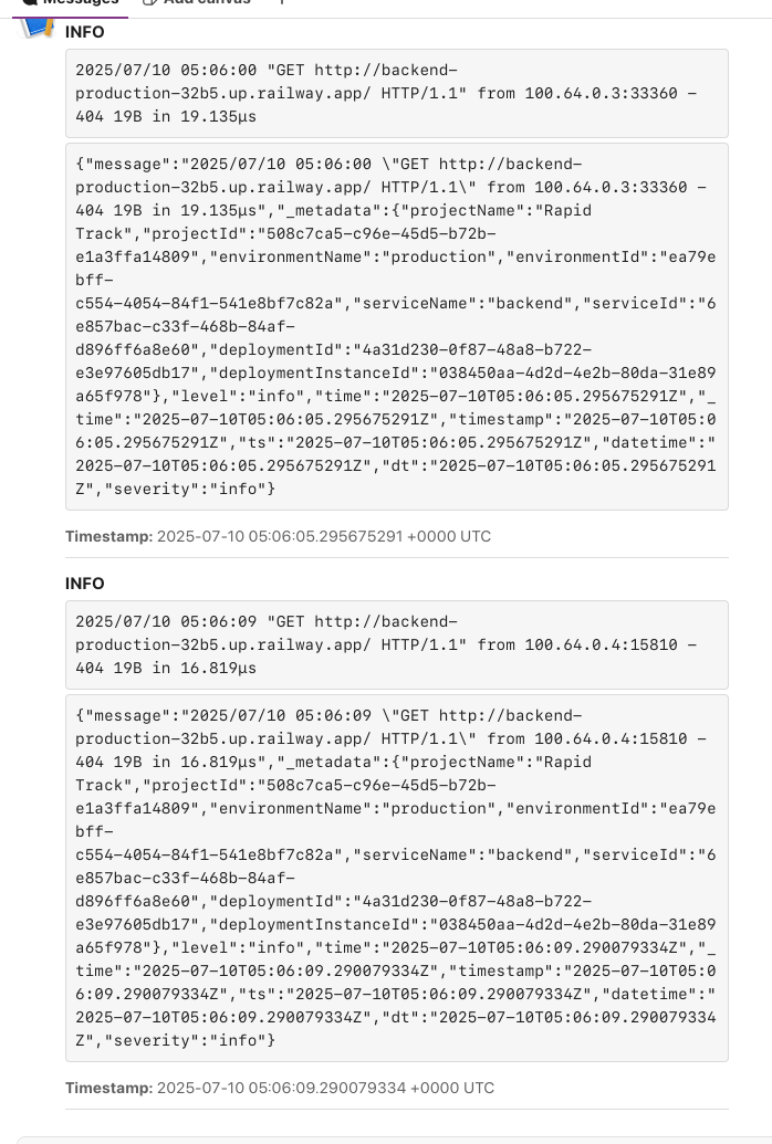 Image of Slack With Locomotive Logs